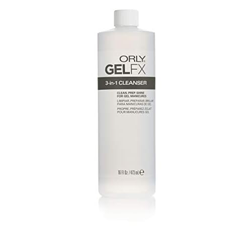 Orly Gel Fx 3-in-1 Cleanser, 16 Fluid Ounce