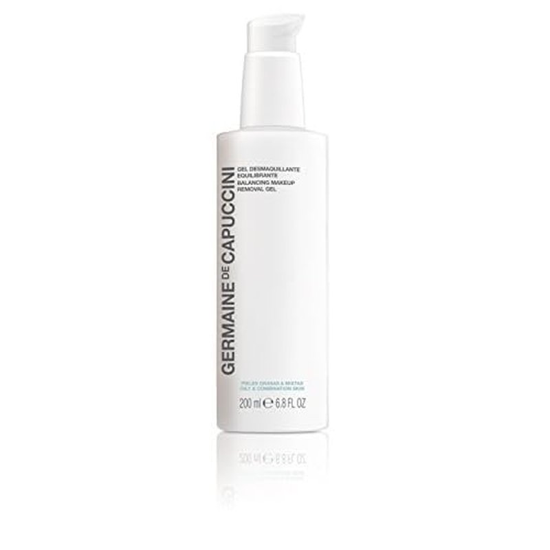 Germaine de Capuccini | OPTIONS - Balancing Facial Cleansing Gel - hydrating facial cleanser gel - Makeup Removal Gel - Deep cleansing gel - all skin types - 6.8 oz