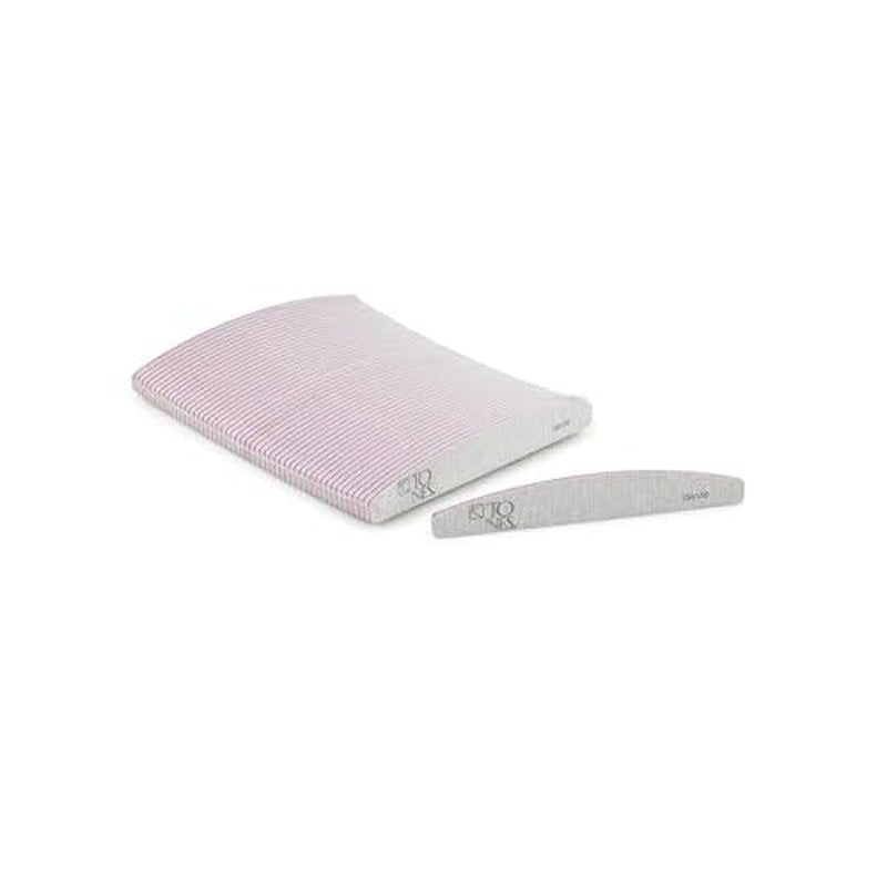 TONES (25 Pack) Double Sided Nail Files 150/150 - Double Sided Ergonomic Emery Boards for Natural Acrylic Gel Nails, Perfect for Nail Techs or DIY Nails at Home, Grit for Acrylic and Natural Nails