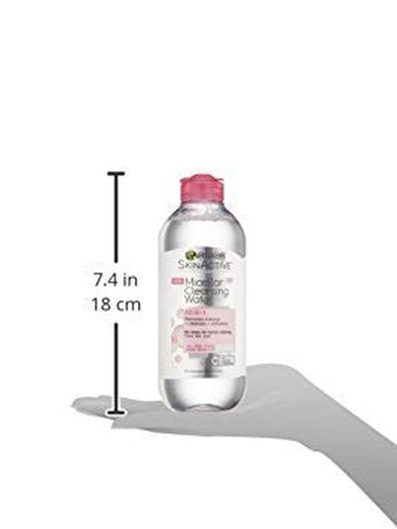 Garnier SkinActive Micellar Cleansing Water - Gentle Makeup Remover for All Skin Types | 13.5 Fl Oz (Pack of 3)