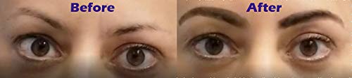 Hair Fiber Concealer - Waterproof Black Hair Loss Solution | Hairline Creator & Eyebrow Enhancer
