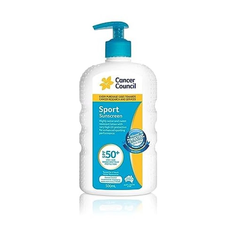Cancer Council SPF 50+ Sport 500ml Pump