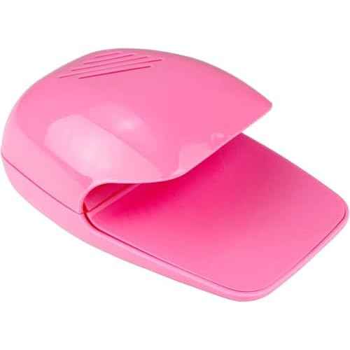 Cute Nail Dryer for Kids, Christmas Gifts for Girls, Quick Dry Pink Nail Fan Dryer, Mini and Portabe Nail Dryer for Regular Polish, Perfect Addition to Kids Nail Polish Set for Girls