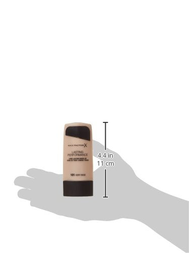 Max Factor Long Lasting Foundation - 101 Ivory Beige | Flawless Finish & All-Day Wear