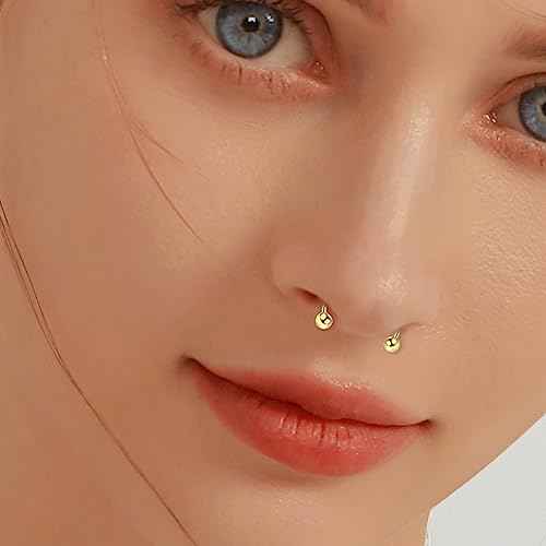 BLZ Piercing Kit Stainless Steel Piercing Needles 20G 18G 16G 14G 12G Belly Button Ring Ear Nose Septum Piercing Jewelry with Clamps Gloves Piercing Tools for Body Piercing