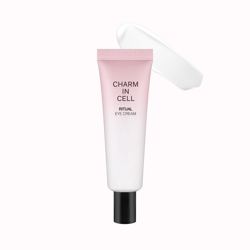 CHARMZONE Charm-in-Cell Ritual Eye Cream, Triple Peptide & Niacinamide for Firming, Hydration & Brightening Care, Rich Yet Non-Greasy, K-Beauty Anti-Aging Eye Moisturizer, 1.01 oz