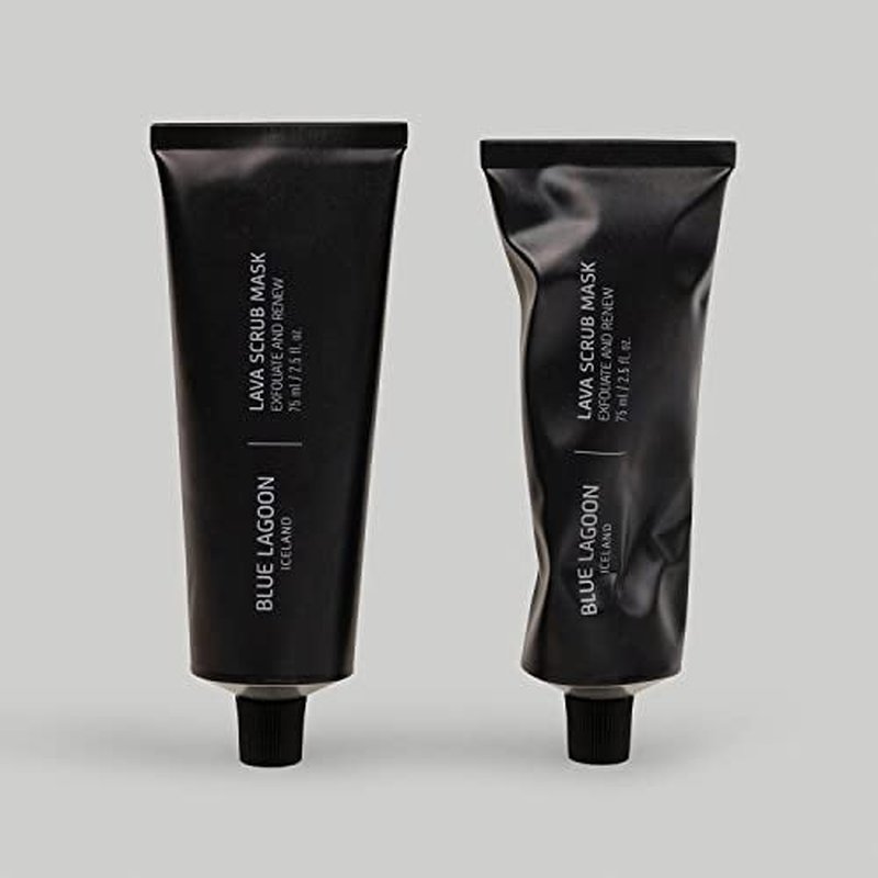 Blue Lagoon - Resurfacing Exfoliating Volcanic Lava Scrub Face Mask - Hydrating Face Mask - Moisturizing Face Mask - Face Scrub - Hydrating Mask - Bioactive Icelandic Skincare (1 oz | 30 ml)