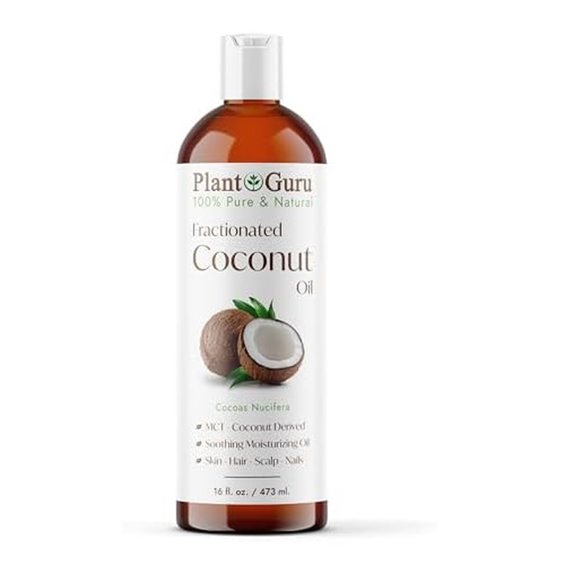 Carrier Oil Variety Set 16 oz Cold Pressed 100% Pure Natural Almond, Avocado, Coconut Fractionated, Grapeseed. For Aromatherapy Essential Oils, Skin & Hair Growth Moisturizer. Perfect for Body Massage