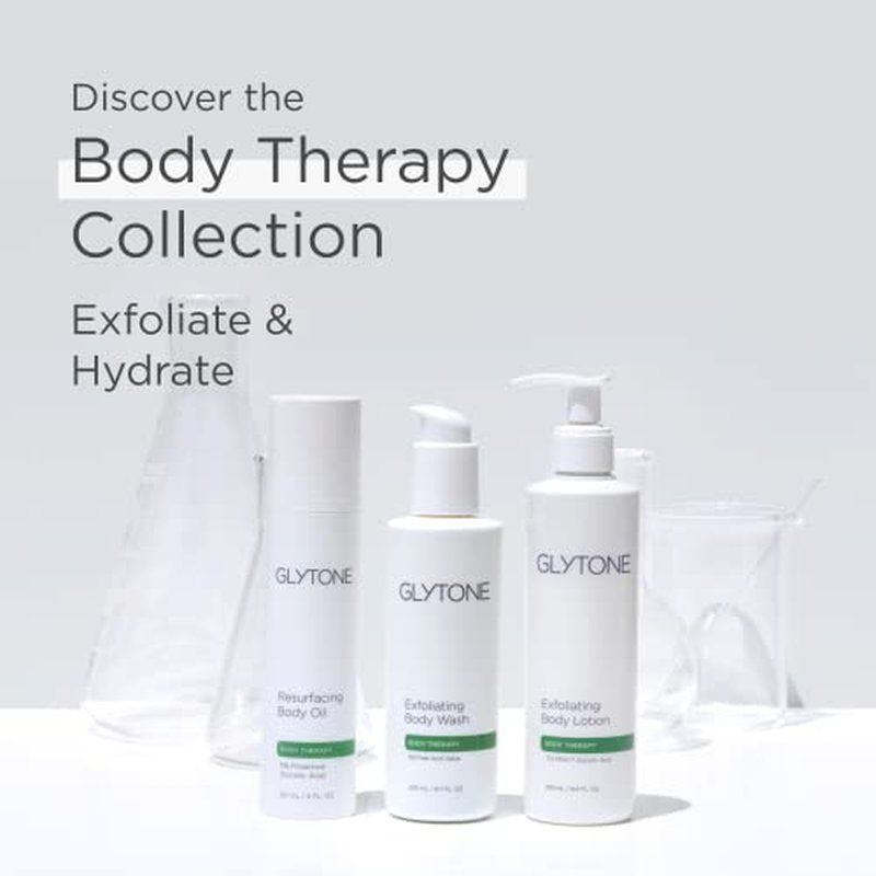 Glytone Resurfacing Body Oil? Nourishing & moisturizing anti aging Body Oil for dry Skin & Keratosis Pilaris ?5% Proactive Glycolic Acid After Shower oil for Body?Unscented, Non Toxic 4 Fl oz