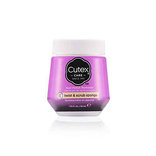 Cutex Twist & Scrub Remover Jar, 2 fl oz (59 ml)