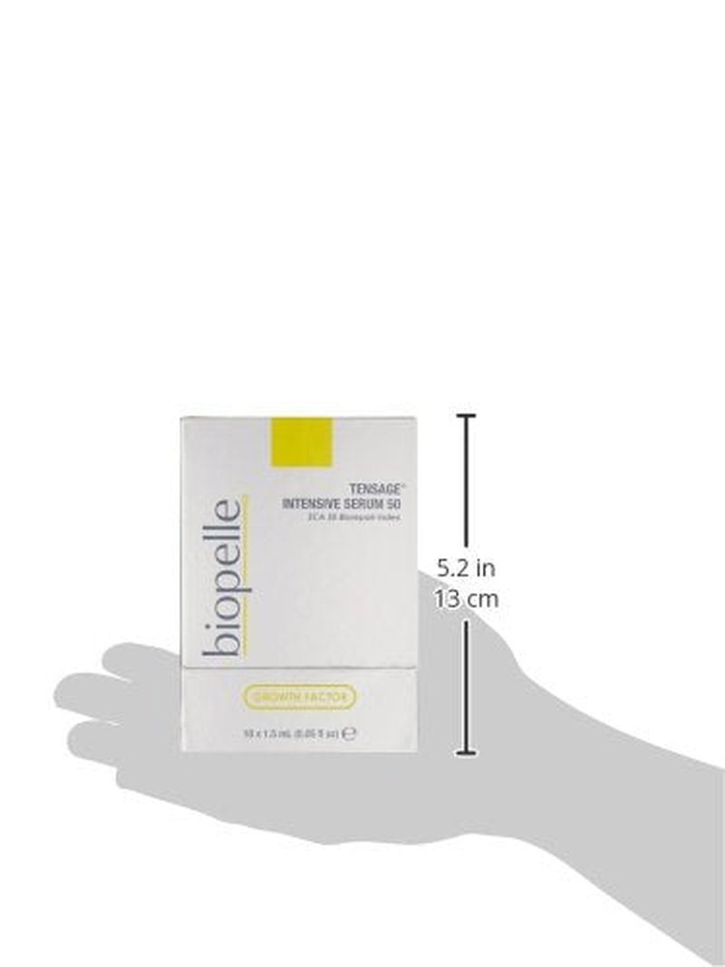 Biopelle Tensage Growth Factor Face Serum - Snail Mucin & Hyaluronic Acid, 10 Count | Anti-Aging Formula