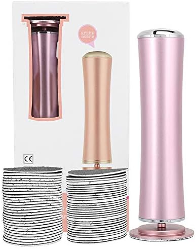 Electric Foot Callus Remover - Ergonomic Pedicure Tool with 60 Grinding Pads for Smooth Skin