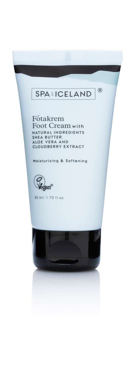 SPA of ICELAND Moisturizing and Softening Foot Cream in Tube, 50ml, Iceland Moss & Thyme