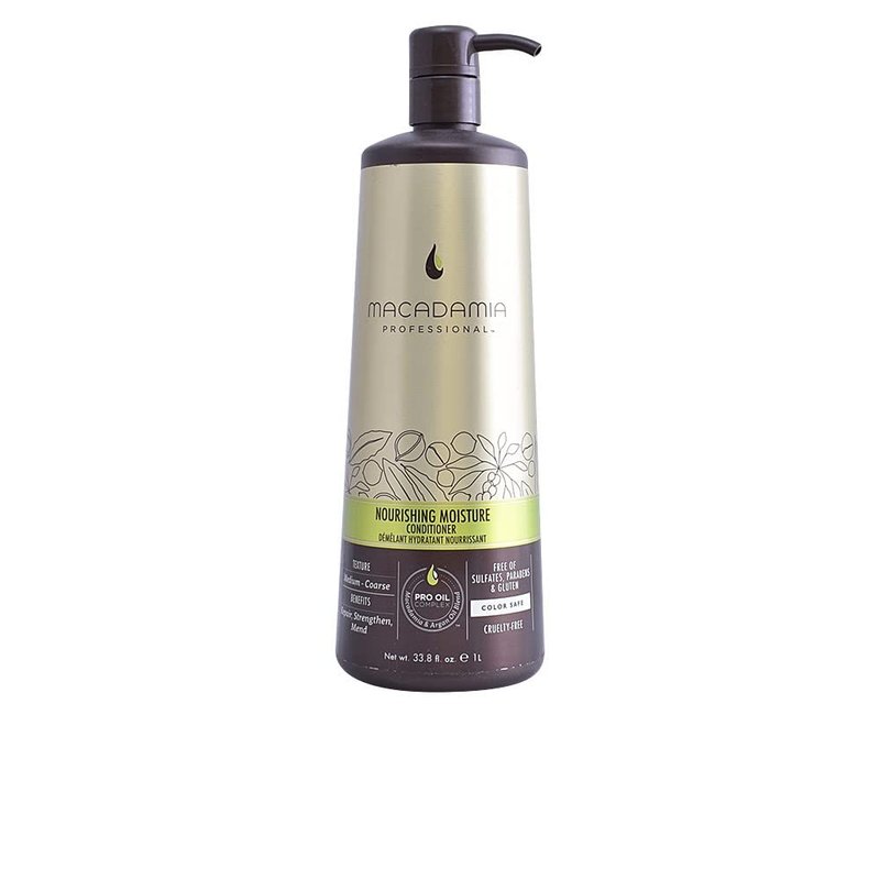 Macadamia Professional Nourishing Moisture Hair Conditioner – Hydrating Conditioner for Dry and Damaged Hair, Care Products, Sulfate & Paraben Free Vegan, 33.8 oz
