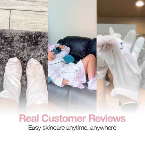Naisture 15 Min Hand Glove Mask: A Moisturizing Treatment for Dry Hands & Cuticles (5 Ea)