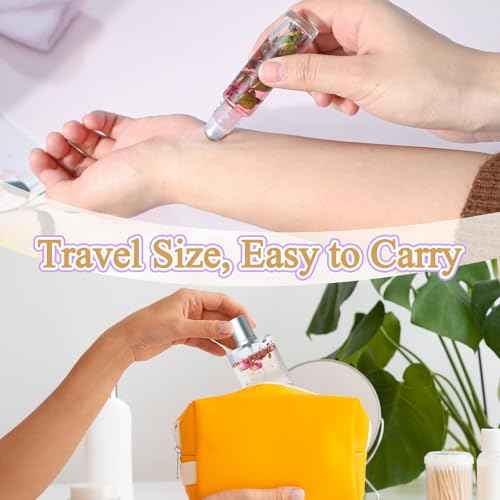 Perfume Making Kit- DIY Roller Perfume Making Kits for Women, Make Your Own Scent with Essential Oil, Bottle, Roller Fragrance Set, Fragrance Gifts for Women Girls