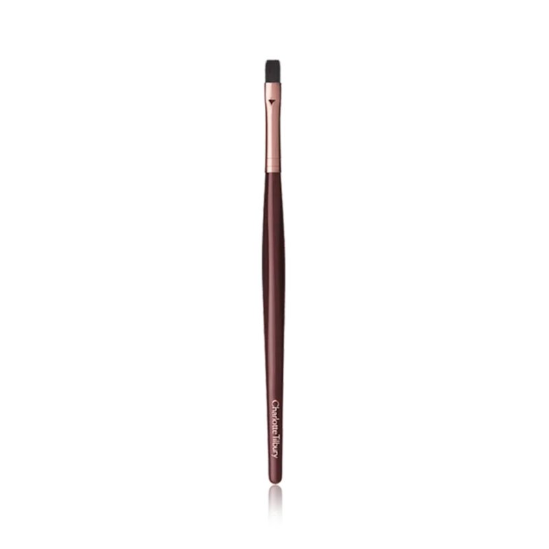 Charlotte Tilbury Lip Brush - Precision Lipstick Brush with Squared Tip for Flawless Application - Made with Hand-Pulled Bristles