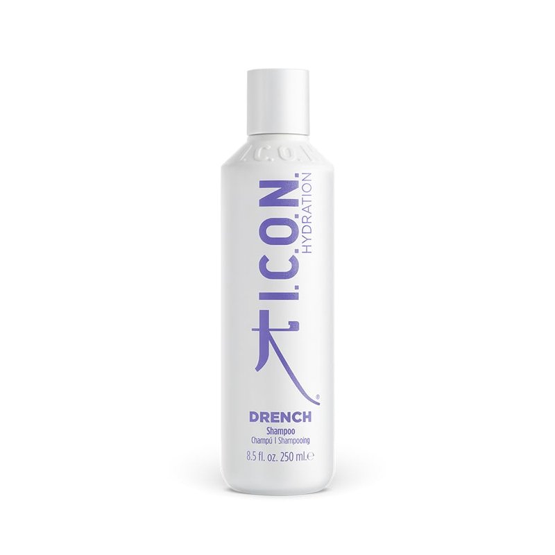 I.C.O.N. Drench Highly Moisturizing Shampoo with Anti-Aging Ingredients that Protect and Nourish Hair, Shampoo for Dry Hair, 8.5 Ounces