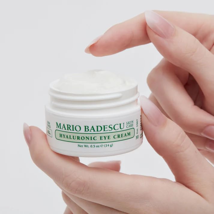 Mario Badescu Eye Cream for Dark Circles & Puffiness - Hydrating Anti-Aging Treatment for Fine Lines | 0.5 oz