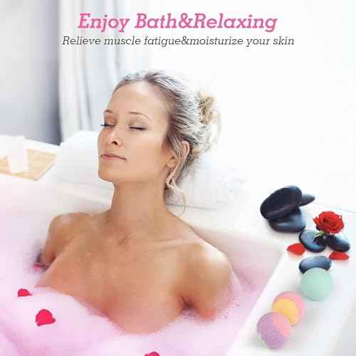 Bath Bombs Gift Set,16Pcs Organic Bath Bombs for Women Relaxing Bath Gifts for Women,Her on Birthday,Christmas
