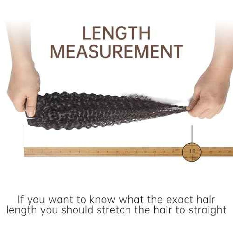 WEQUEEN Kinky Curly Human Hair Bundles 3c/4a 100% Virgin Brazilian Kinkycurly Human Hair 3 Bundles 16 18 20 Inch Natural Look Weave for Black Women