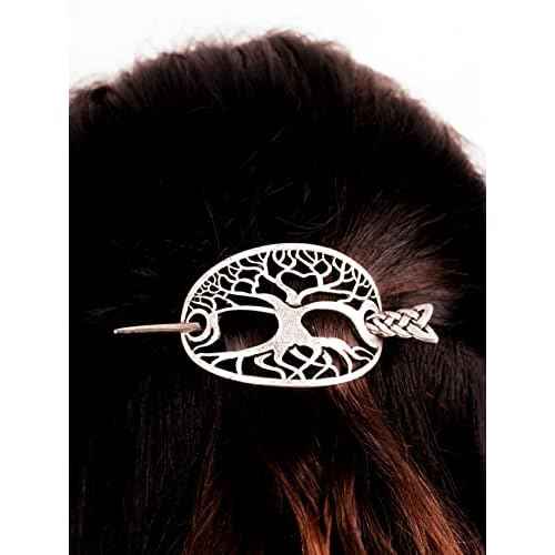 HAQUIL Accessories Hairpin Stick Barrette Long Hair Braids Barrettes Vintage for Women (hairpin 1)