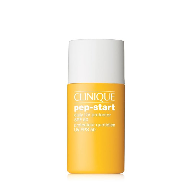 Clinique Pep-Start Daily UV Protector SPF 50 - Broad Spectrum Sunscreen for Sensitive Skin | 1 Fl Oz