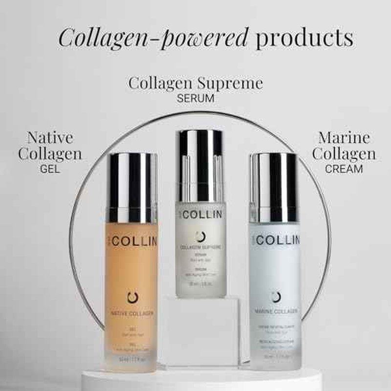 G.M. COLLIN Native Collagen Gel | Anti-Aging Facial Serum for the Appearance of Fine Lines and Wrinkles | Skin Care for Dry or Oily Skin