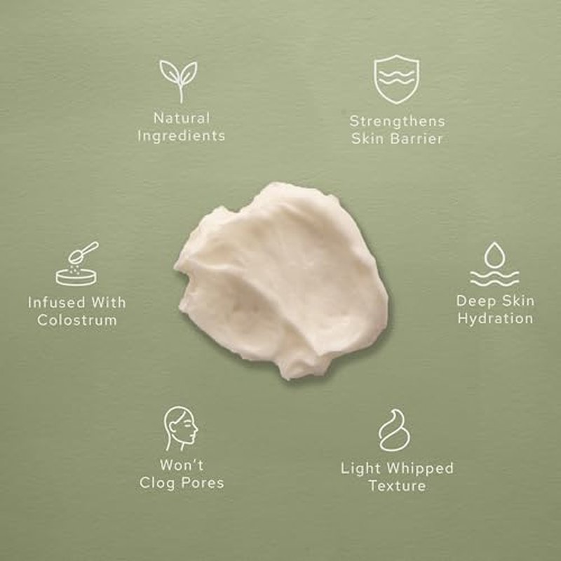 Honor Whipped Tallow Cream with Colostrum, Hydration, Skin Renewal (3oz, Lavender)