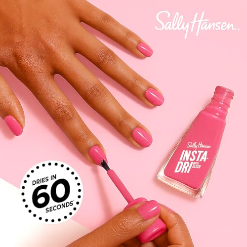 Sally Hansen Insta-Dri Nail Polish | Quick Dry, Long Lasting, Streak-Free Shine | Semi-Opaque, Glossy | 239 In a Blush | Pale Pink Nude Nail Color