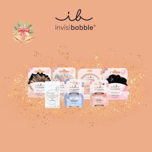 Invisibobble Beauty Advent Calendar 2023 I 24 Hair Accessories I Surprise for Women and Girls I Exclusive Elastics I Festive Calendar for Hair Care
