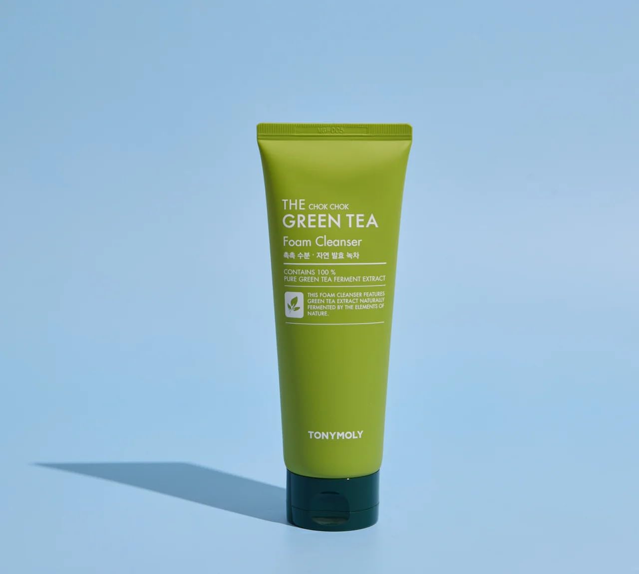 TONYMOLY Green Tea Sunscreen SPF 50 & Foam Cleanser Bundle - 50ml & 1 Count for Radiant Skin