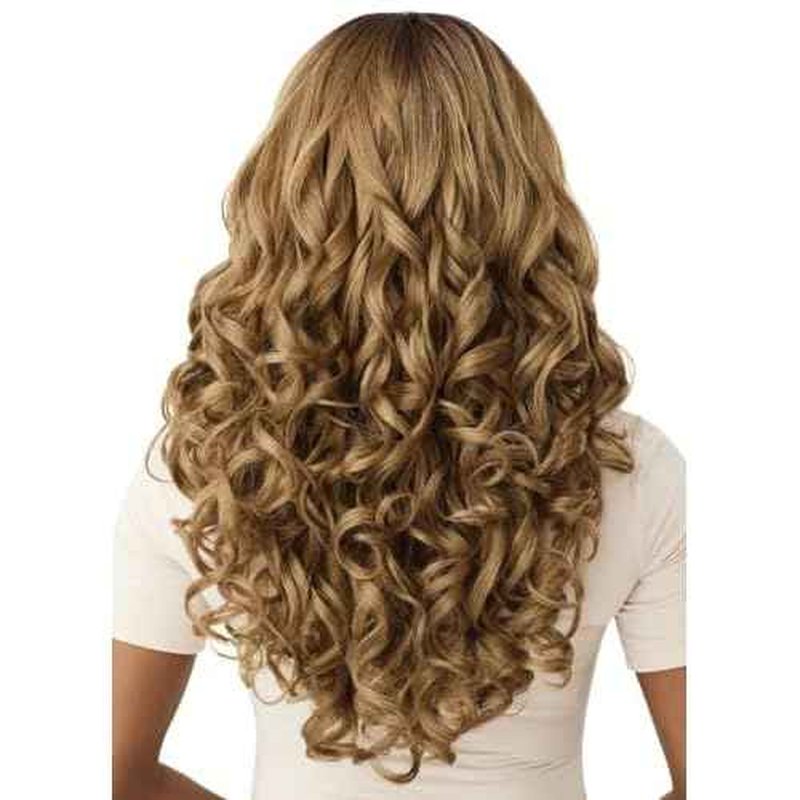 Outre Lace Front Wig - Perfect Hair Line 13X6 - Sharona (OFF BLACK 1B)