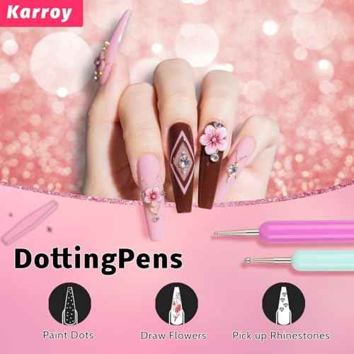 100pcs Sponges with Grabber and Nail Art Brushes, Nail Tools Set for Ombre Gradient Nail Gel Painting Gel Kit Multifunctional Nail Brushes for Nail Design (Brushes Grabber Sponges)