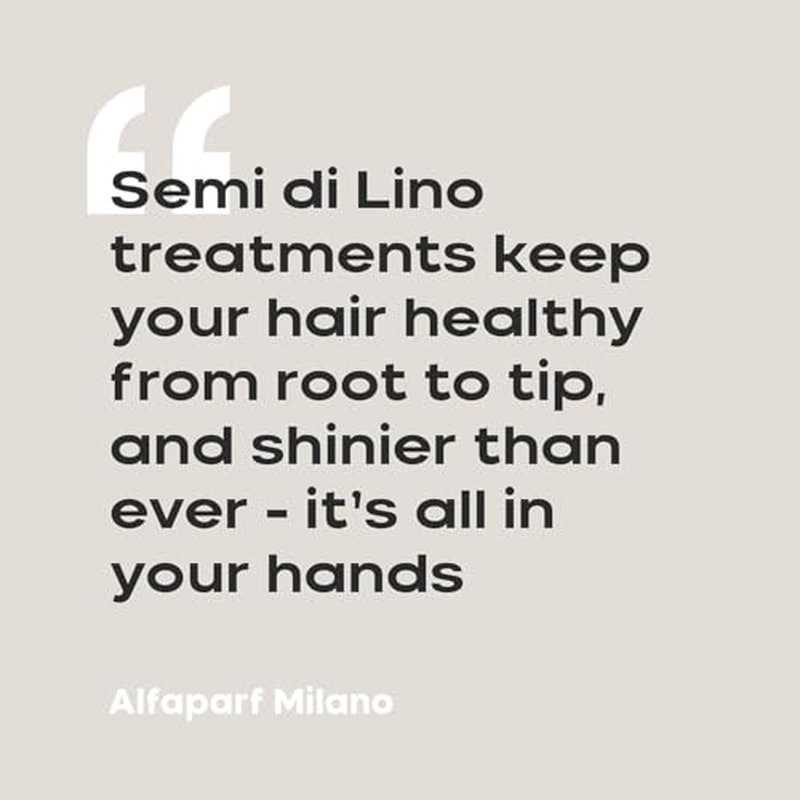 Alfaparf Milano Semi Di Lino Sublime Cristalli Di Seta - Finishing + Smoothing Serum for Fine Hair - Nourishing Hair Oil to Protect & Add Shine - Professional Hair Care (1.52 oz / 45 ml)