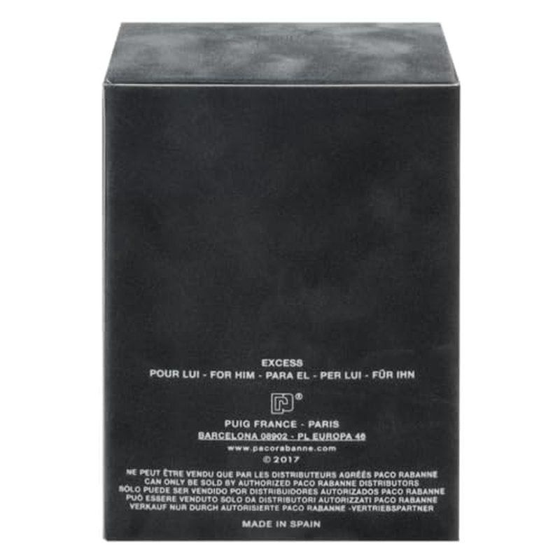 Paco Rabanne Xs Eau De Toilette for Men 3.4 Oz/ 100 Ml - Spray - New Packaging, 3.4 Fl Oz