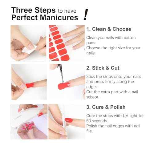 Semi Cured Gel Nail Strips, Nude Cat Eye Gradient 20pcs UV Gel Nails Sticker, Nail Wraps UV for Home Nails DIY