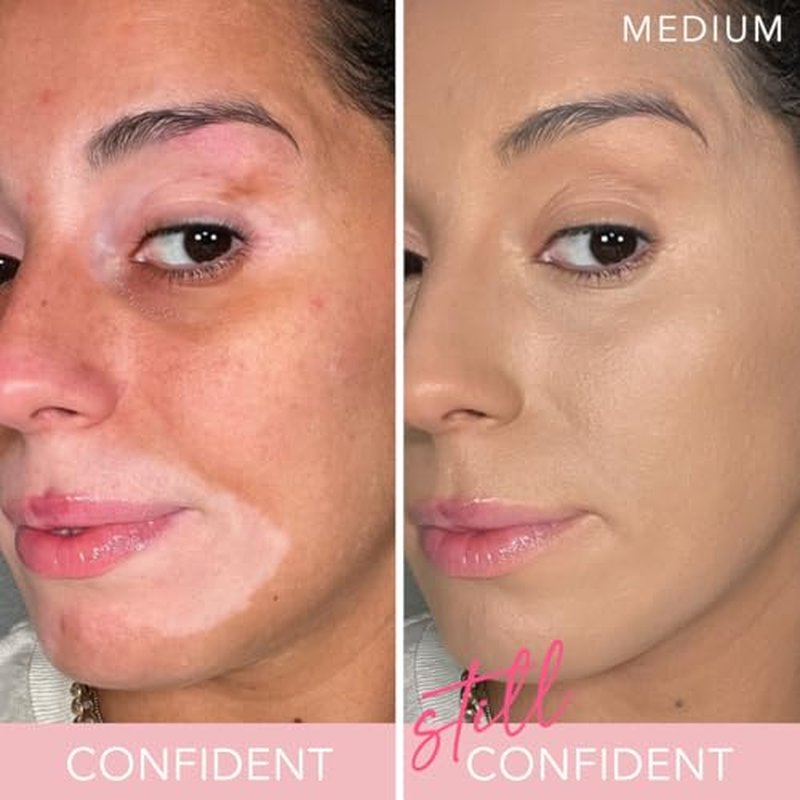T.C.E This Covers Everything Super Coverage Serum Makeup with Peptides (Light/Medium, One Size)