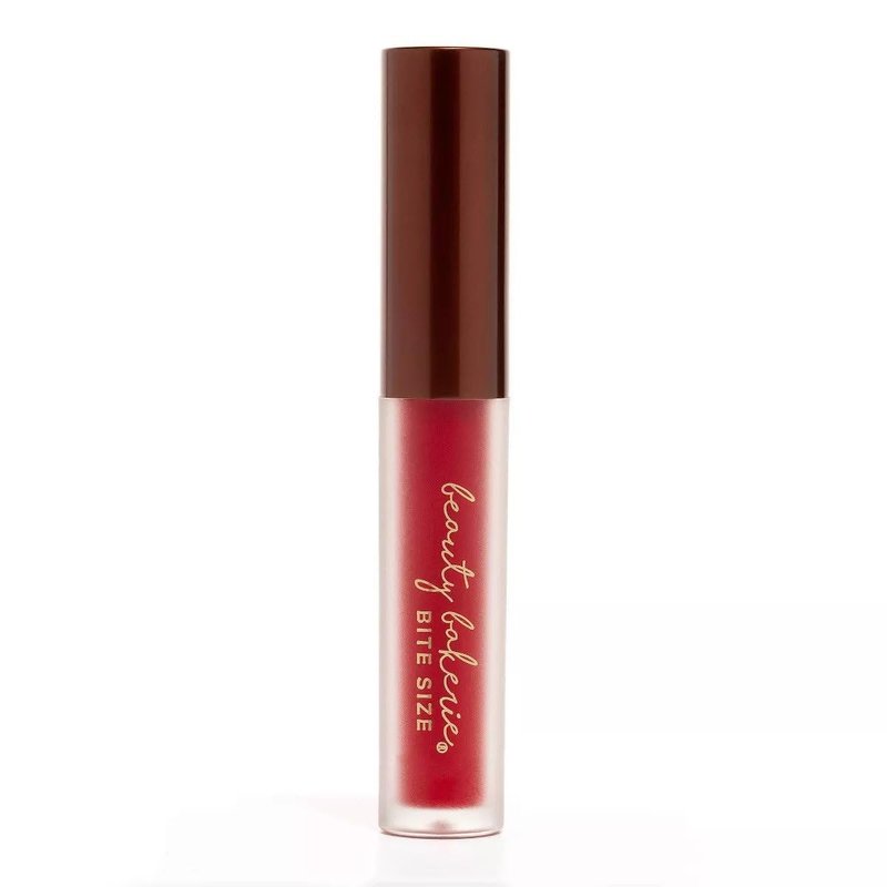 Beauty Bakerie Bitesized Lip Whip Liquid Lipstick for Women, Hydrating Moisturizer Lip Gloss Lip Tint, Long Lasting Waterproof Lip Stain Matte or Metallic, 2.5mL, Brown Suga