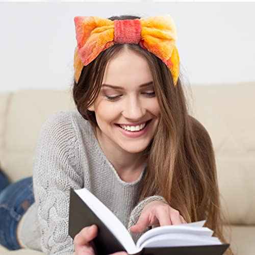 Shindel 8PCS Spa Headbands Set, Makeup Skincare Headbands fo Washing Face, Ultra Soft Absorbent Beauty Hair Bands, for Women Teen Girls