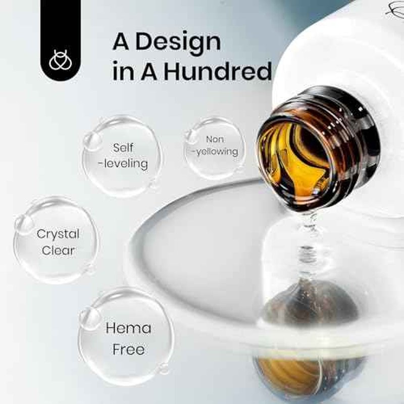 Beetles Blooming Gel Nail Polish HEMA Free, Blossom Gel Polish 1 Pcs 20ml with Nail Brush for Spreading Effect Marble Natural Stone Watercolor Floral Soak off U v DIY Nails Gifts for Women