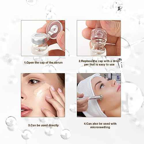 BB Facial Glow Starter Kit Facial Pigment Serum Treatment Kit,Anti-Aging Serum Pigments Set for Micro-needling Skin Treatment 10 Vials 5ml Hyaluronic Acid Ampoule foundation Essence Skin