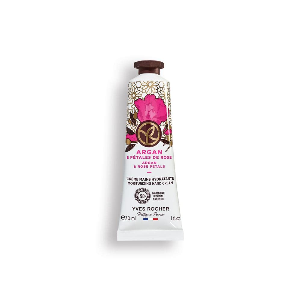 Yves Rocher Raspberry Peppermint Hand Cream - 30ml Moisturizer for Soft Skin