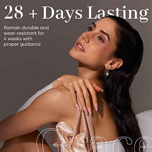 modelones Pink Gel Nail Polish, Jelly Nude Pink Gel Polish French Tip Base Colors Translucent Soak Off U V Soap Nails for Nail Art Manicure at Home 15ML