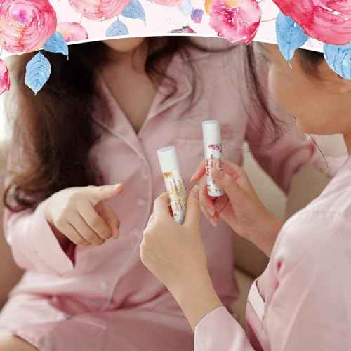 50 Set Christian Religious Gift Bulk Lip Balm for Women Christian Church Party Favor Bulk Bible Verse Lip Balm with Scripture Christmas Inspirational Gift for Coworker Staff Employee