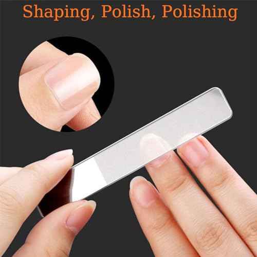 Nail Clippers Men, Toe Nail Clippers for Thick Nails for Seniors, Professional Large Heavy Duty Fingernail Clipper, 16mm Wide Mouth Long Handle Finger Nail Cutter with Glass Nail File Set