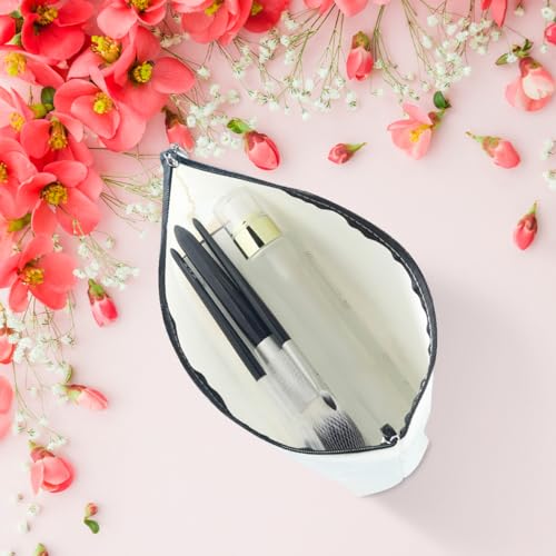 Cute Bunnies Makeup Bag Bunny Gifts Cosmetic Travel Bag Bunny Accessories Decor Stuff for Animal Bunnies Lovers Women Breeder Coworker Girls Best Friend Funny Skincare Bags for Christmas Birthday