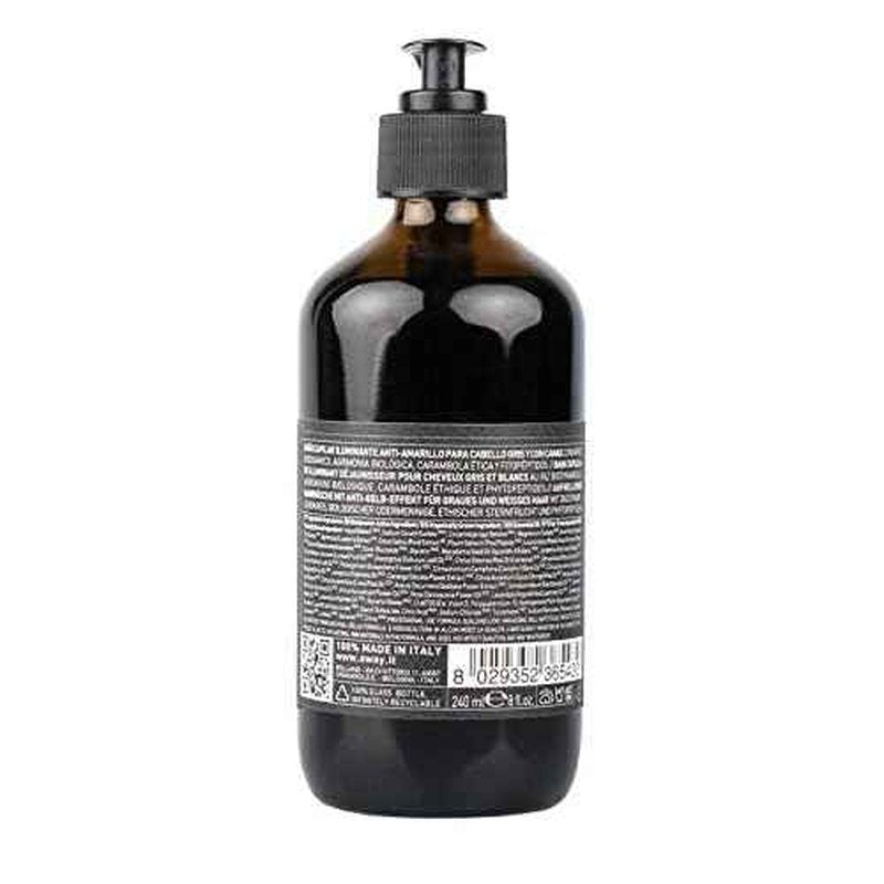 OWAY Silver Steel Hair Bath Shampoo 8 oz