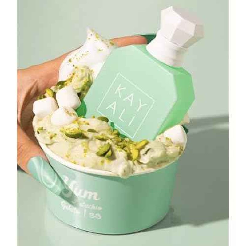 Huda Beauty Kayali Yum Pistachio Gelato | 33 Eau De Parfum Intense Full Size (1.7 fl oz / 50 ml)