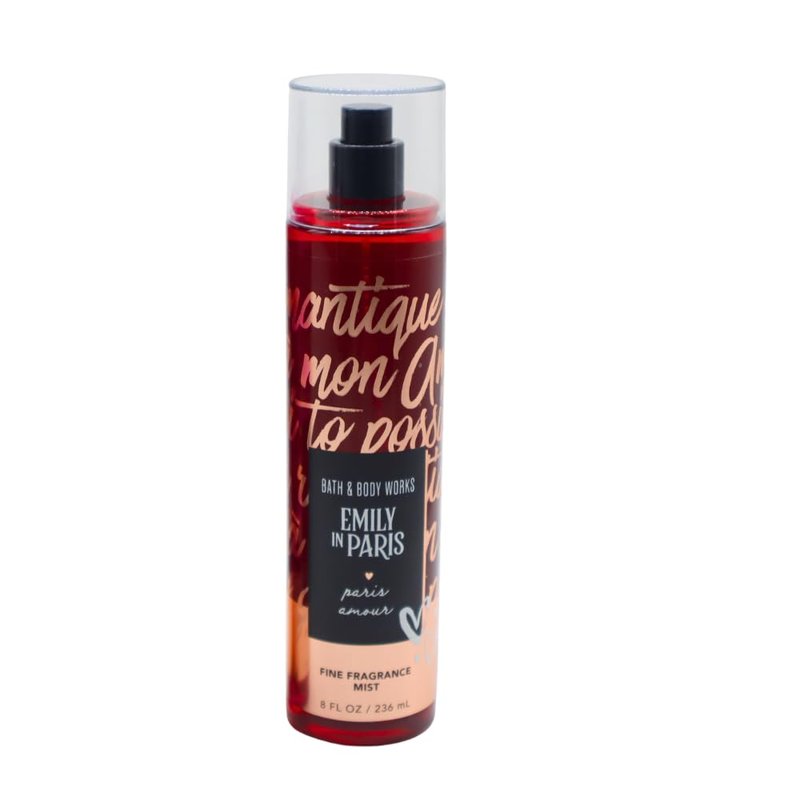 Emily in Paris Collection - Paris Amour & Champagne Fine Fragrance Mist Gift Set | Full Size 2-Piece with Red Bow